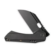 WE Knife Roxi 3 Frame Lock 19072-2 Knife CPM S35VN Steel Black 6AL4V Titanium