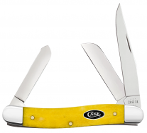 Case XX Knives Medium Stockman Yellow Bone 20032 Stainless Steel Pocket Knife