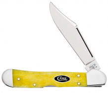 Case XX Knives Mini Copperlock Yellow Bone 20034 Stainless Steel Pocket Knife