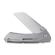 WE Knife Mini Buster Frame Lock 2003A Knife CPM 20CV Steel Gray Titanium