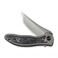 WE Knife Mini Synergy Frame Lock 2012CF-A Knife Tanto 20CV Carbon Fiber Titanium