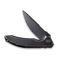 WE Knife Quixotic Frame Lock 21016-2 Knife 20CV Stainless Steel Black Titanium