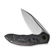 WE Knife Makani 21048B-2 Foil Carbon Fiber Titanium 20CV 1/200 Pocket Knives