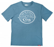 CASE XX Knives Made for Makers 41178 Heather Slate Cotton X-Large T-Shirt