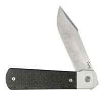 Case XX Knives Longhouse Black Micarta Stonewash CPM 20CV Stainless Pocket Knife