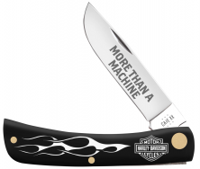 Case XX Knives Harley-Davidson Sodbuster Jr 52265 Black Stainless Pocket Knife