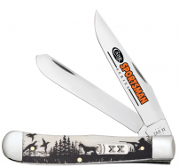 Case xx Knives Trapper Bird Dog Sportsman Natural 81224 Stainless Pocket Knife