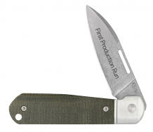 Case XX Knives First Run Highbanks Green Micarta 20CV Steel 1/250 Pocket Knife