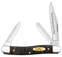 Case xx Knives First Run Stockman Black Oak 94001 Stainless 1/250 Pocket Knife