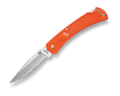 Buck Knives 110 Slim Select Hunter 0110ORS2-B Blaze Orange GFN 420HC Knife