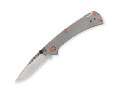 Buck Knives Ranger Slim Legacy Limited 0112GYSLE-B Titanium S45VN Steel Knife