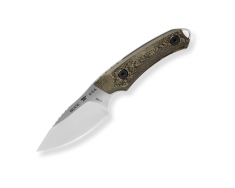 Buck Knives Alpha Scout Pro Fixed 0662BRS-B Brown Richlite S35VN Steel Knife