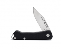 Buck Knives Saunter 0250BKS1-B Black Canvas Micarta 154CM Stainless Steel Knife