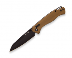 Buck Knives Ferrox Crossbar Lock 0698BRS-B Bronze Aluminum D2 Steel Knife