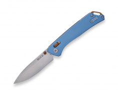 Buck Knives Nomad Crossbar Lock 0700BLS-B Blue Aluminum D2 Steel Knife