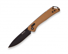 Buck Knives Nomad Crossbar Lock 0700BRS-B Bronze Aluminum D2 Steel Knife