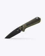 Benchmade Knives Redoubt 431BK-1 Green Grivory CPM-D2 Steel Pocket Knife