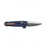 Benchmade Knives Lowden 491 Crater Blue Aluminum M390 Stainless Knife
