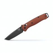 Benchmade Knives Bailout 537BK-07 Burnt Copper Aluminum CPM-MagnaCut Steel Knife