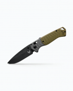 Benchmade Knives PSK 593BK OD Green G10 Gray G10 CPM-MagnaCut Stainless Knife