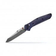 Benchmade Knives Osborne 940-04 Blue Denim Micarta M390 Stainless Knife