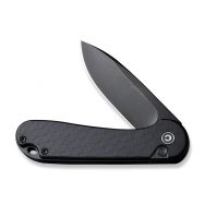 Civivi Knives Elementum 2 Button Lock C18062P-1 Nitro-V Black G10 Pocket Knife