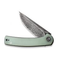 Civivi Knives Mini Asticus Liner Lock C19026B-DS1 Damascus Steel Natural G10