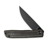Civivi Knives Bo Liner Lock C20009B-6 Black Nitro-V Stainless Dark Green Micarta