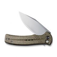Civivi Knives Cogent Button Lock C20038D-5 14C28N Stainless Steel Green Micarta