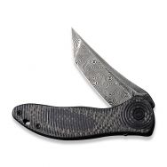 Civivi Knives Synergy3 Liner Lock C20075B-DS1 Damascus Steel Twill Carbon Fiber