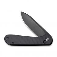 Civivi Knives Elementum Button Lock C2103A Black 14C28N Stainless Black G10
