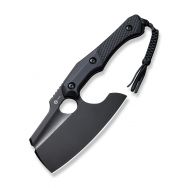 Civivi Knives Aratra Fixed Blade Knife C21041-1 Black D2 Steel Black G10