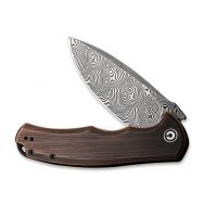 Civivi Knives Praxis Liner Lock C803DS-3 Damascus Steel Black Rubbed Copper