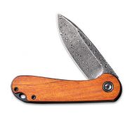 Civivi Knives Elementum Liner Lock C907DS-2 Damascus Steel Cuibourtia Wood