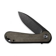 Civivi Knives Elementum Liner Lock C907Z D2 Stainless Steel Dark Green Micarta