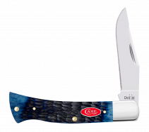 Case xx Knives Axe Handle Navy Blue Bone 6888 Stainless Pocket Knife