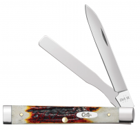 Case xx Knives Baby Doc Red Stag 9573 Stainless Pocket Knife