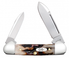 Case xx Knives Butterbean Red Stag 9574 Stainless Pocket Knife
