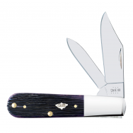 Case XX Knives Barlow Barnboard Jig Purple Bone 9713 Stainless Pocket Knife
