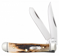 Case xx Knives Tiny Trapper Deer Stag 10862 Stainless Pocket Knife