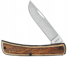 Case xx Knives Sod Buster Jr Brown & Black Dymalux Wood S35VN Steel Knife