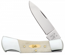 Case xx Knives Lockback Smooth Natural Bone 11026 Stainless Pocket Knife