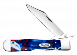 Case xx Knives Cheetah Cub Patriotic Kirinite 11230 Stainless Pocket Knife
