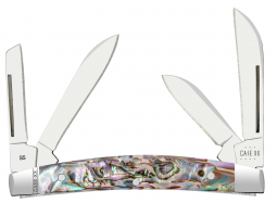 Case xx Knives Small Congress Genuine Abalone Stainless 12026 Pocket Knife