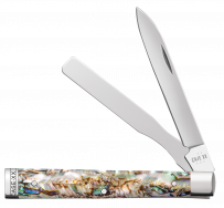 Case xx Knives Baby Doc Smooth Abalone 12029 Stainless Pocket Knife