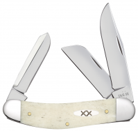 Case xx Knives Sowbelly Stockman Natural Bone 13318 Stainless Pocket Knife