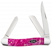 Case xx Knives Stockman Pink Crackle Kirinite 16161 Stainless Pocket Knife