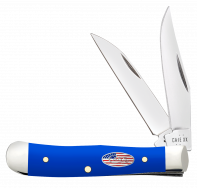 Case xx Knives Tiny Trapper Royal Blue Synthetic 16401 Stainless Pocket Knife