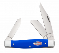 Case xx Knives Large Stockman Royal Blue Synthetic 16405 Stainless Pocket Knife