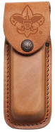 CASE XX Knives Boy Scouts of America Edition Brown Leather 18084 Belt Sheath